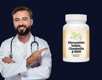 Glucosamine Sulfate Chondroitin & MSM - 120 Caps