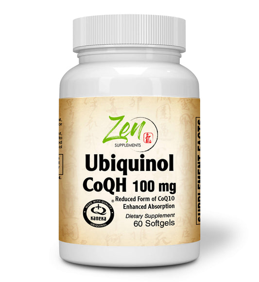 Ubiquinol CoQH 100mg - 60 Softgel