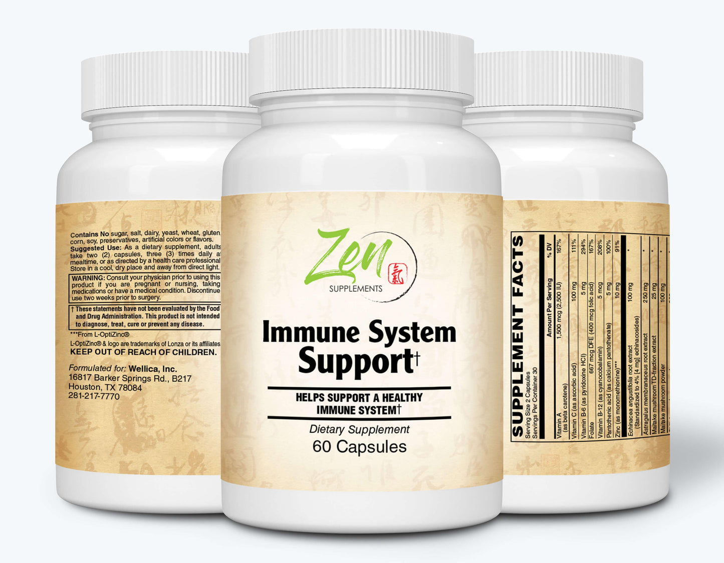 Immune System Support - 60 Caps