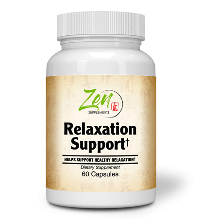 Relaxation Support - With Relora, Theanine, Magnesium, Chamomile, Hops & Vitamin B-6 - 60 Caps