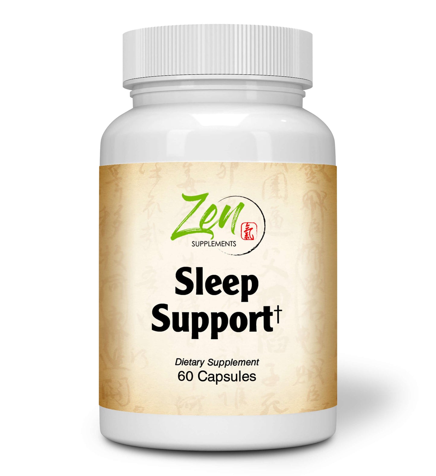 Sleep Support - With Melatonin, L-Theanine, Passionflower & Valerian - 60 Caps