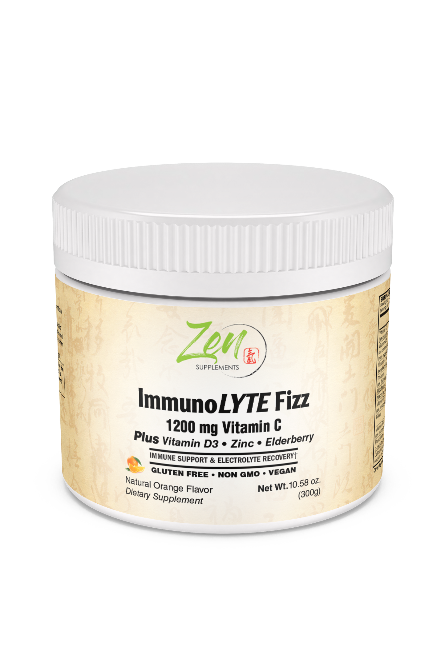 Immunolyte Fizz Powered Mix Immune Multivitamin Orange 300g