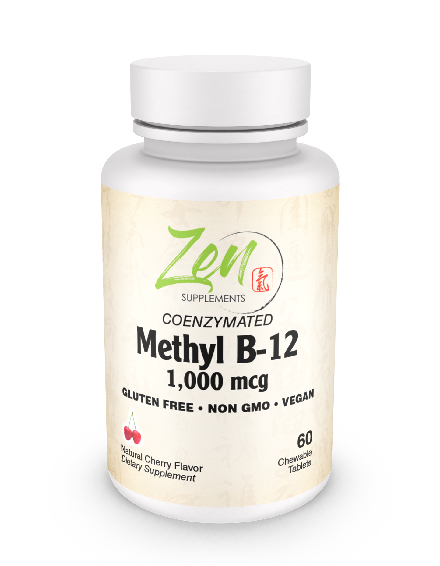 Coenzymated Methyl B-12 60 Chewable Tabs