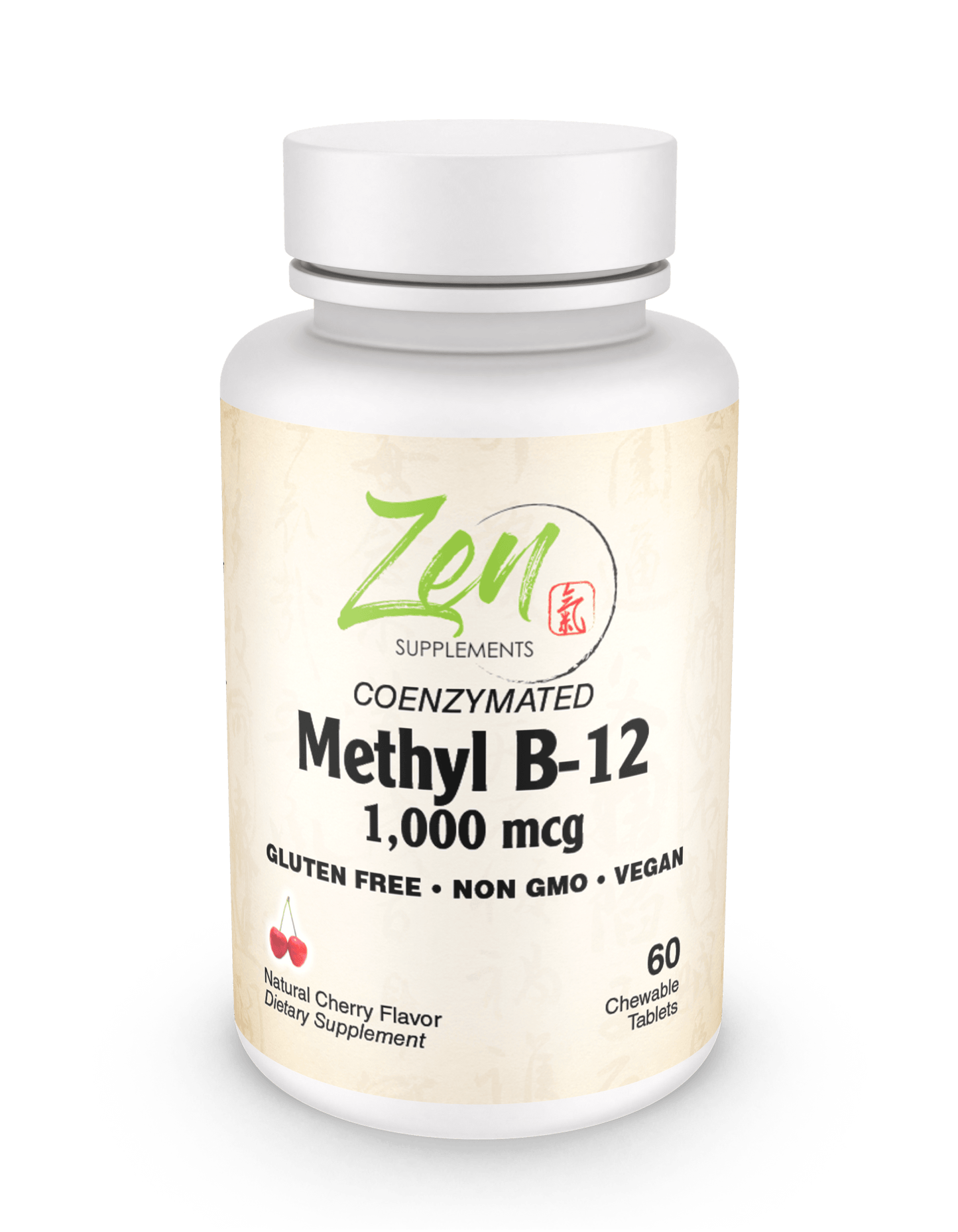 Coenzymated Methyl B-12 60 Chewable Tabs