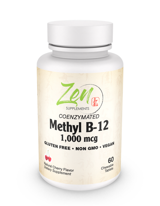 Coenzymated Methyl B-12 60 Chewable Tabs