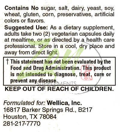 Adrenal Support Label