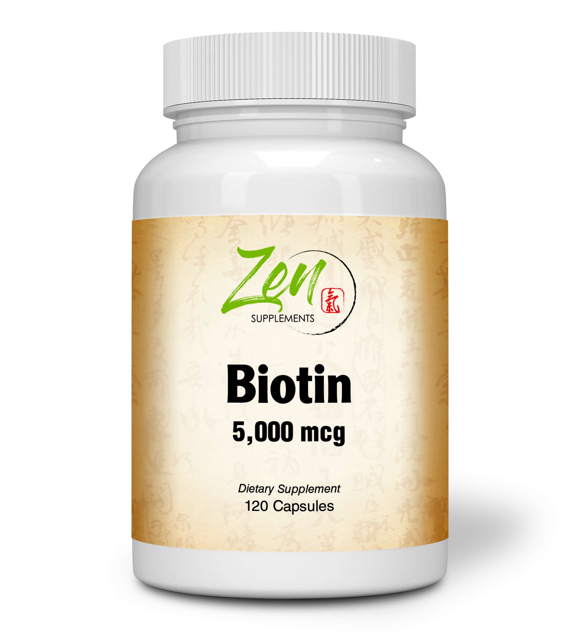 Biotin 5000mcg Zen Supplements