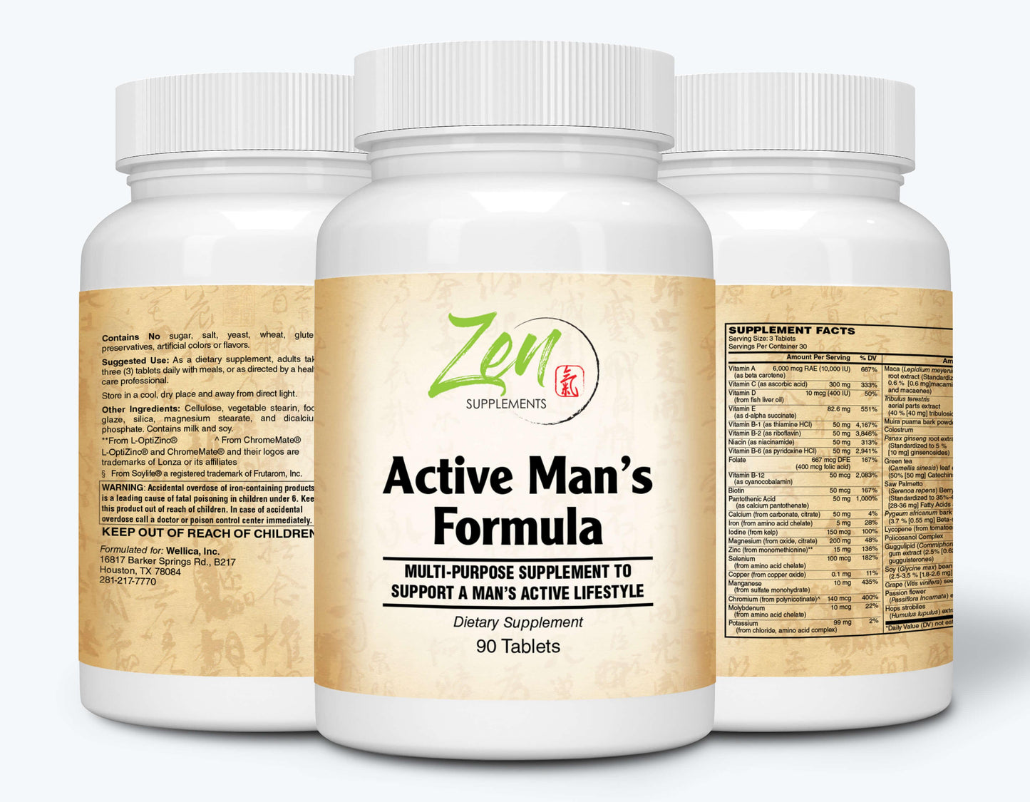 Active Man’s Multi-Vitamin - 90 Tabs