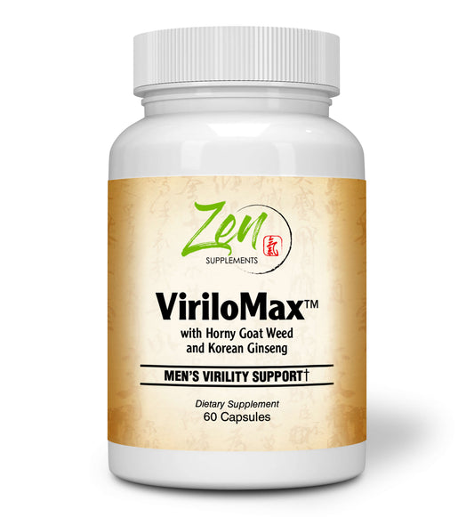 Virilomax Men's Virility Support - Herbal Libido Formula - 60 Caps